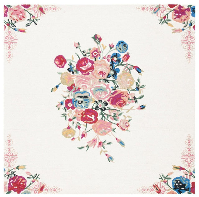 Safavieh Blossom Blm575U Pink/Ivory Rugs.