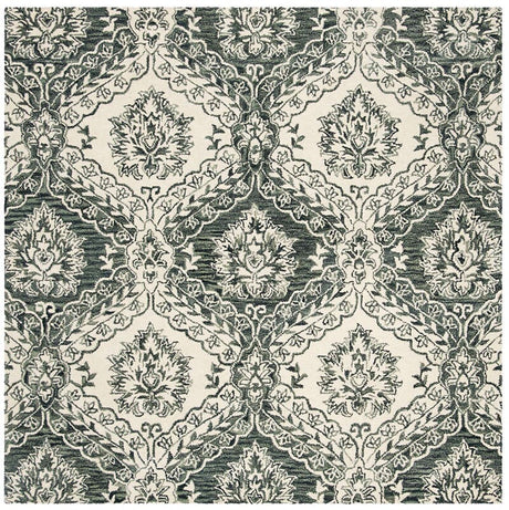 Safavieh Blossom Blm601M Blue / Ivory Rugs.