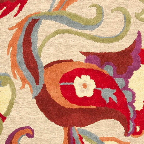 Safavieh Blossom Blm680A Beige / Multi Rugs.