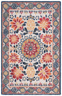 Safavieh Blossom Blm687A Ivory/Red Rug.