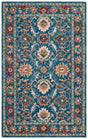 Safavieh Blossom Blm691M Blue/Green Rug.