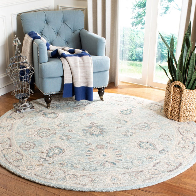 Safavieh Blossom Blm702F Grey/Multi Rugs.