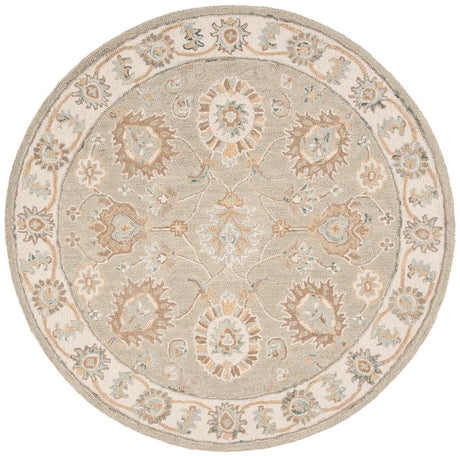 Safavieh Blossom Blm702W Sage / Ivory Rugs.