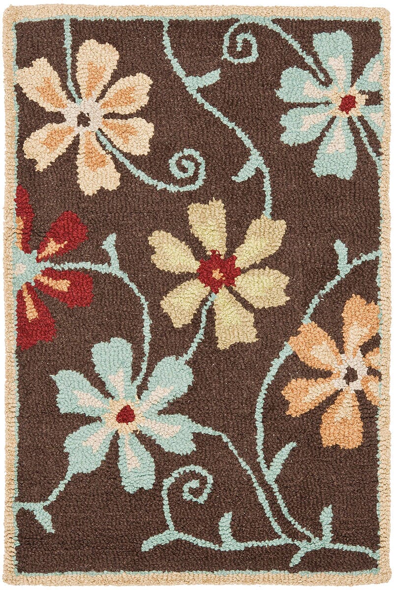 Safavieh Blossom Blm784A Brown / Multi Rugs.