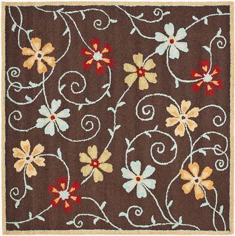 Safavieh Blossom Blm784A Brown / Multi Rugs.