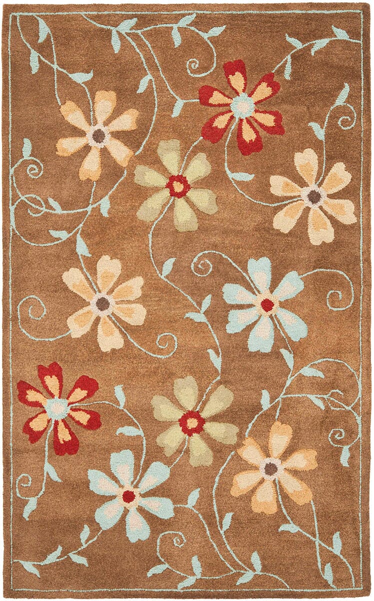 Safavieh Blossom Blm784B Camel / Multi Rugs.