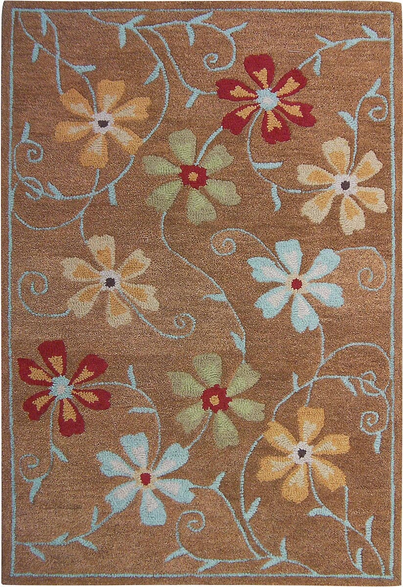 Safavieh Blossom Blm784B Camel / Multi Rugs.
