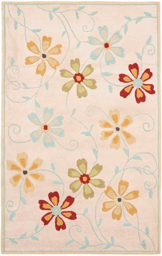 Safavieh Blossom Blm784C Beige / Multi Rugs.