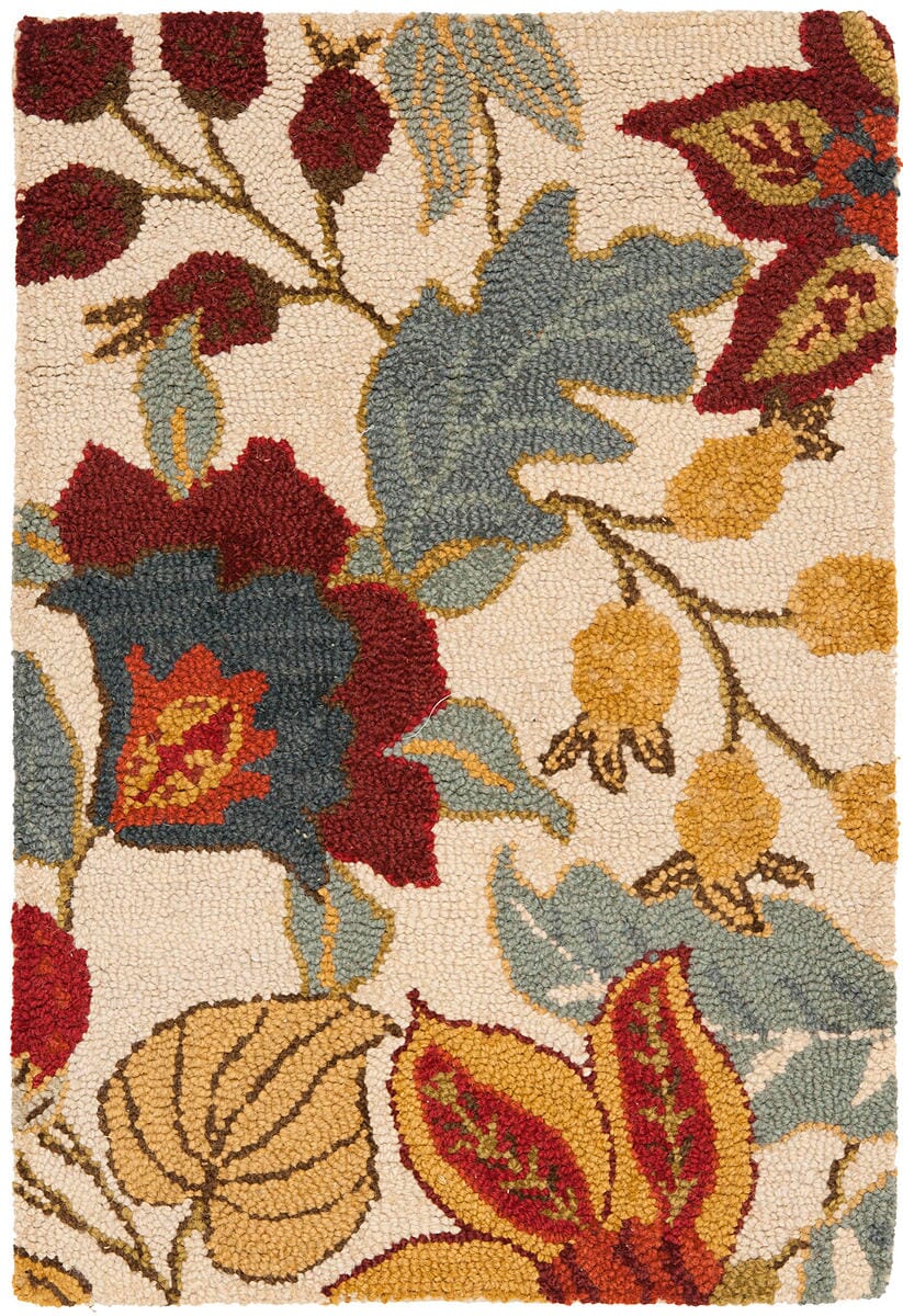 Safavieh Blossom Blm863B Ivory / Multi Rugs.