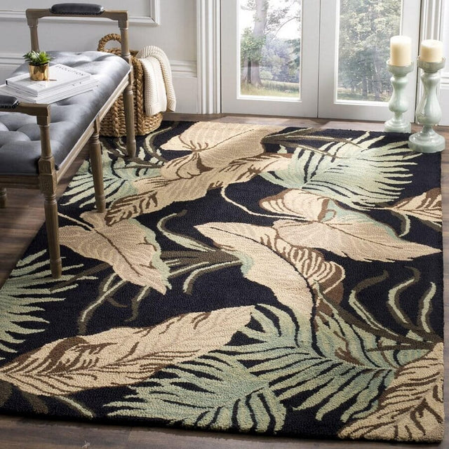 Safavieh Blossom Blm864A Black / Multi Rugs - Safavieh - blm864a - 4