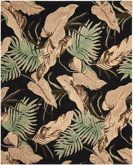 Safavieh Blossom Blm864A Black / Multi Rugs - Safavieh - blm864a - 4