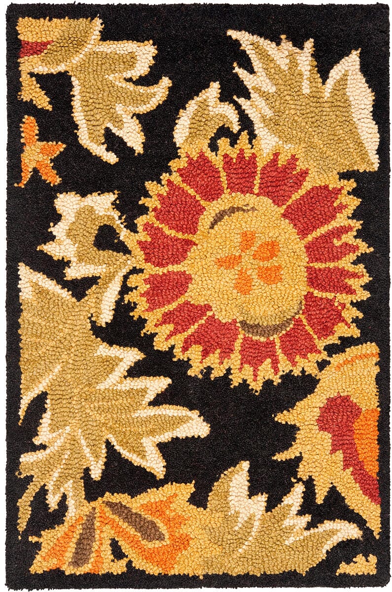 Safavieh Blossom Blm912A Black / Multi Rugs.