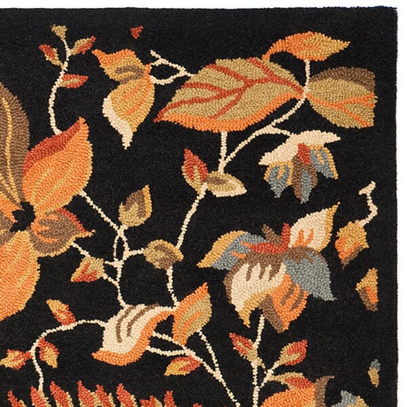 Safavieh Blossom blm913b Black / Multi Rugs.