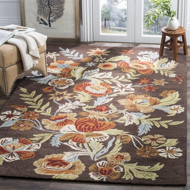 Safavieh Blossom Blm915A Brown / Multi Rugs.