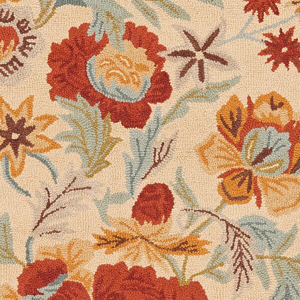 Safavieh Blossom Blm915B Beige / Multi Rugs.