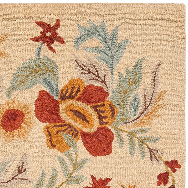 Safavieh Blossom Blm915B Beige / Multi Rugs.