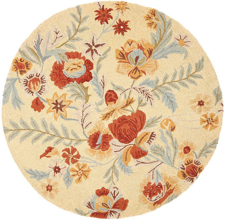 Safavieh Blossom Blm915B Beige / Multi Rugs.