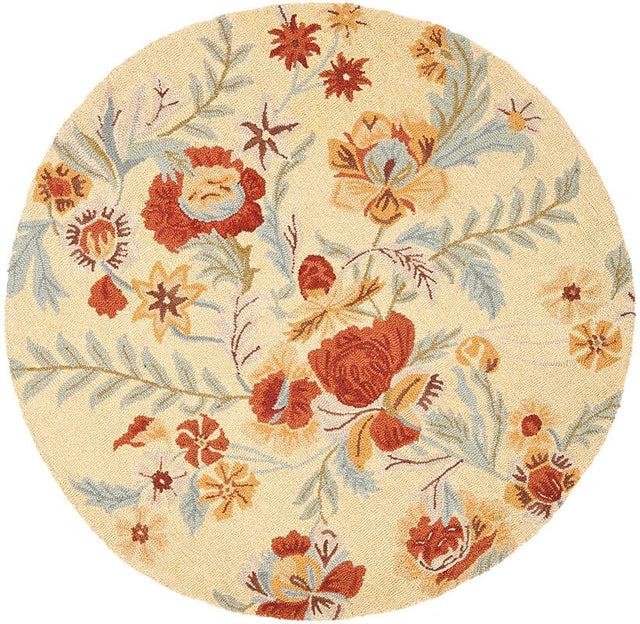 Safavieh Blossom Blm915B Beige / Multi Rugs.