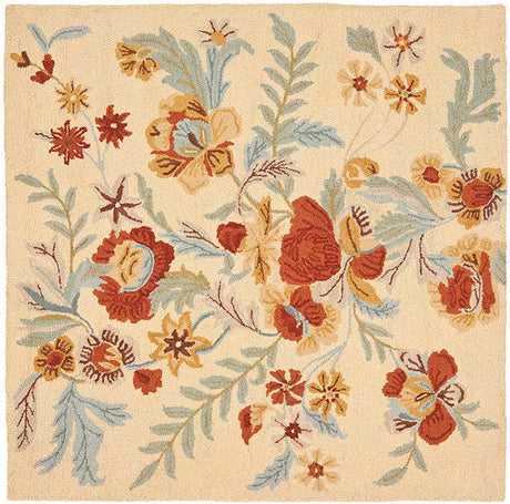 Safavieh Blossom Blm915B Beige / Multi Rugs.
