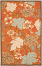 Safavieh Blossom Blm917A Rust / Multi Rugs.