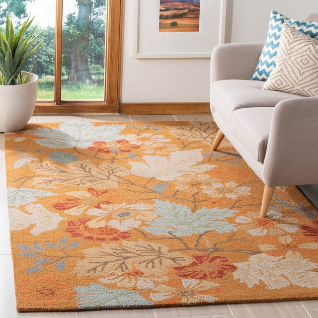 Safavieh Blossom Blm917A Rust / Multi Rugs.