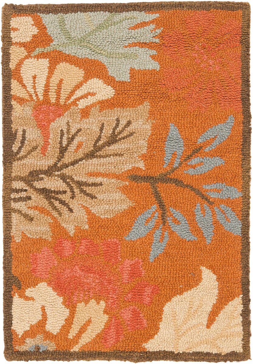 Safavieh Blossom Blm917A Rust / Multi Rugs.