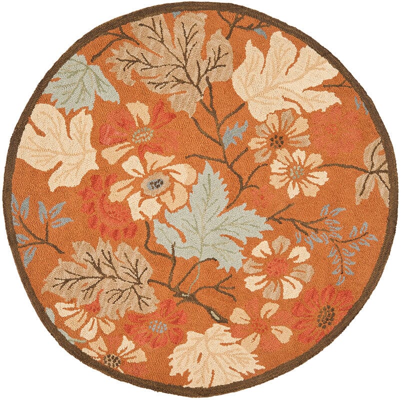 Safavieh Blossom Blm917A Rust / Multi Rugs.