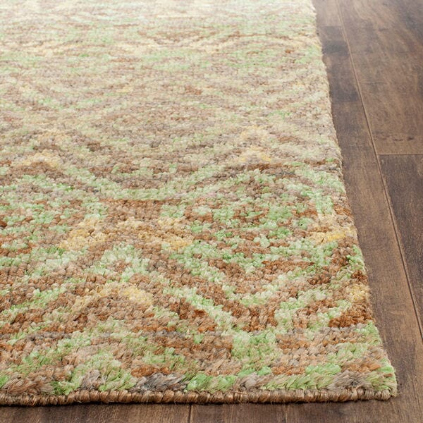 Safavieh Bohemian Boh623A Green / Brown Rugs.