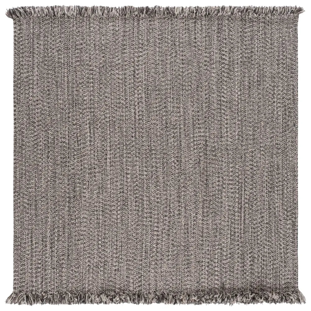 Safavieh Braided 300 6'-0" x 6'-0" Rug in Grey / Ivory