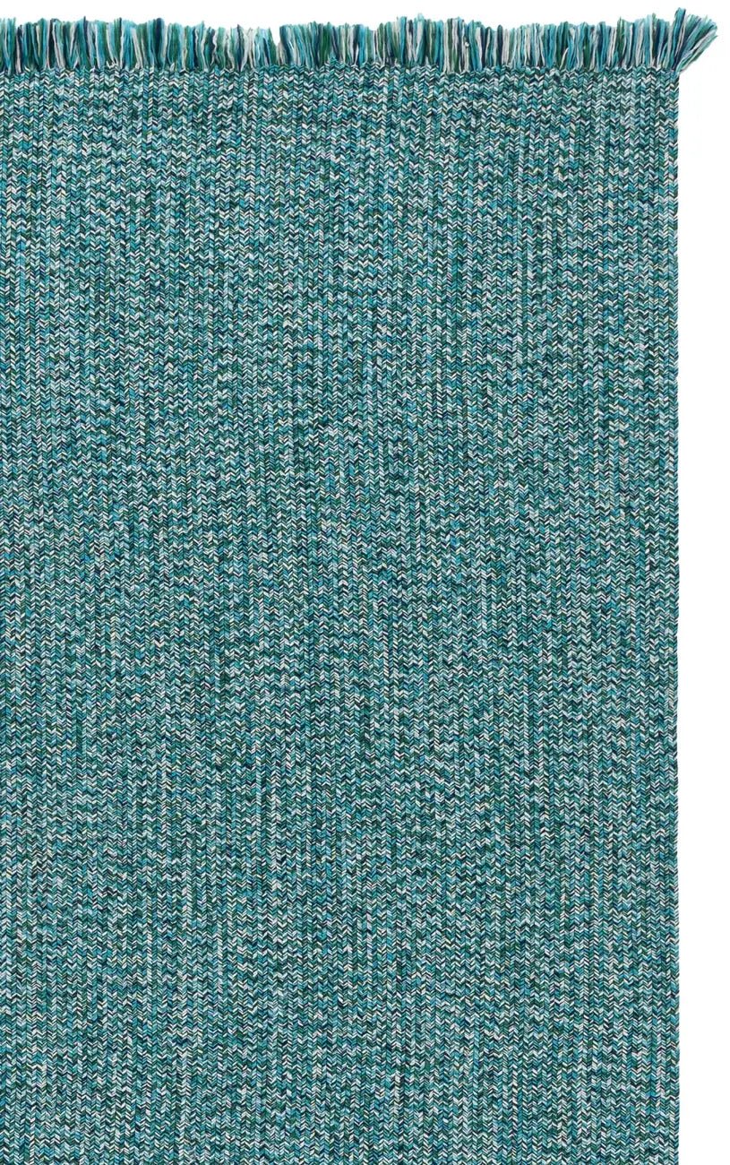 Safavieh Braided 300 5'-0" x 8'-0" Rug in Turquoise
