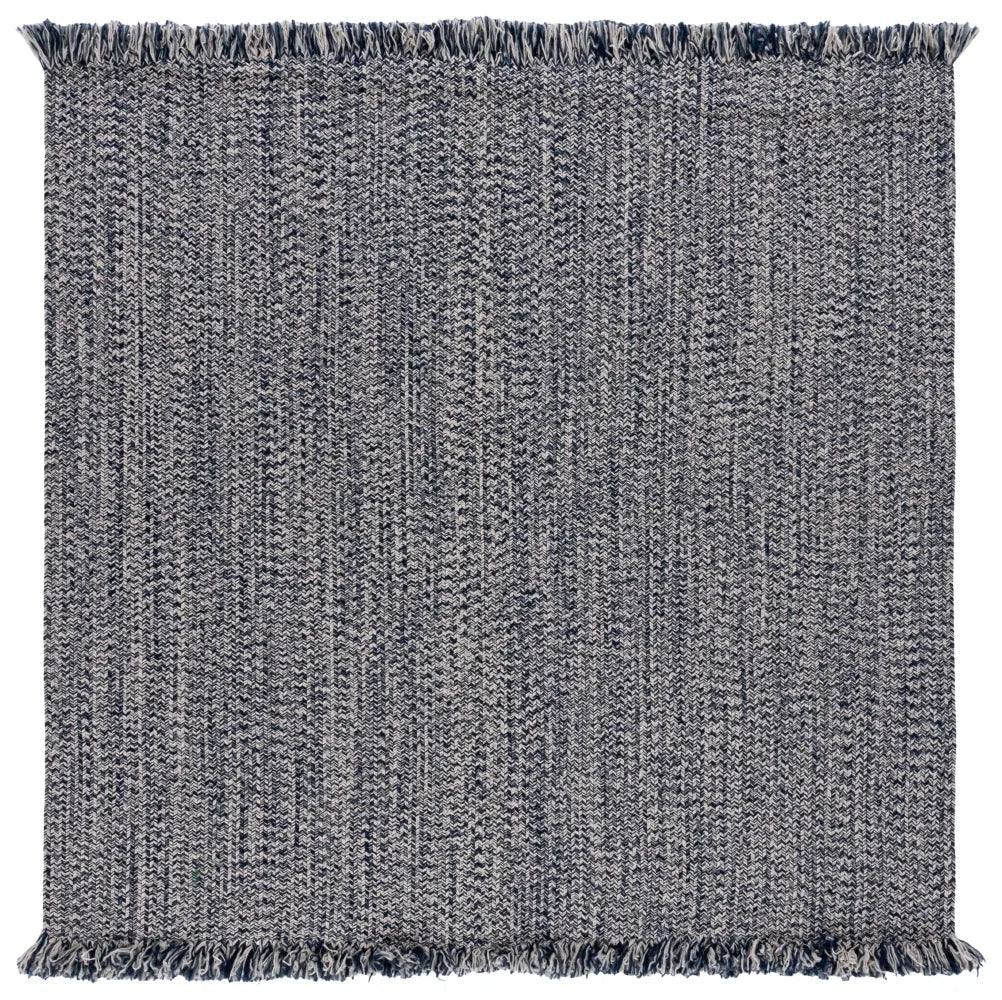 Safavieh Braided 300 6'-0" x 6'-0" Rug in Navy