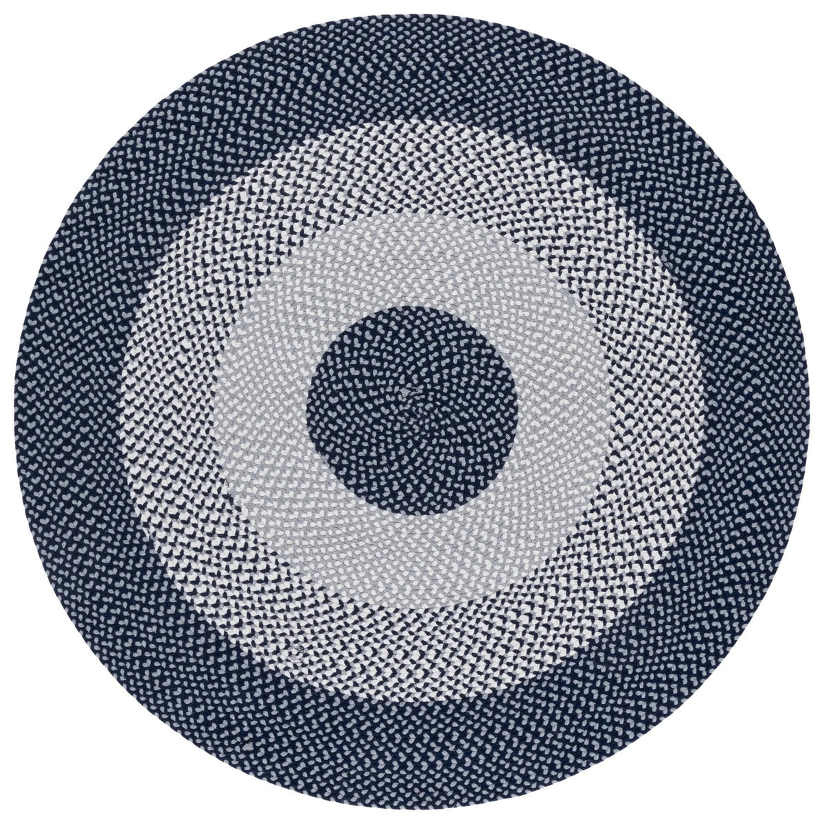 Safavieh Braided 800 5'-0" x 5'-0" Rug in Grey / Blue