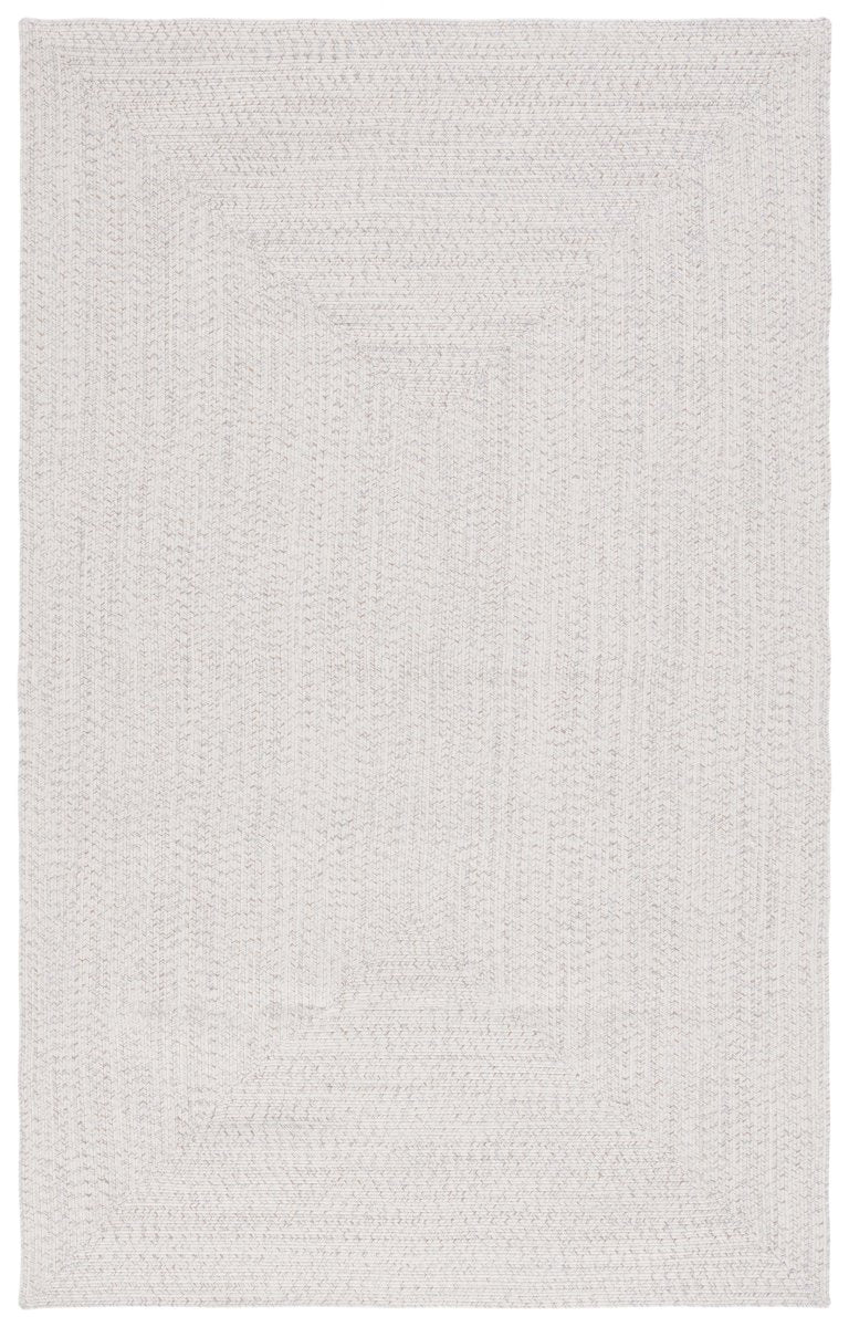 Safavieh Braided Bra201A Ivory/Light Grey Rug.