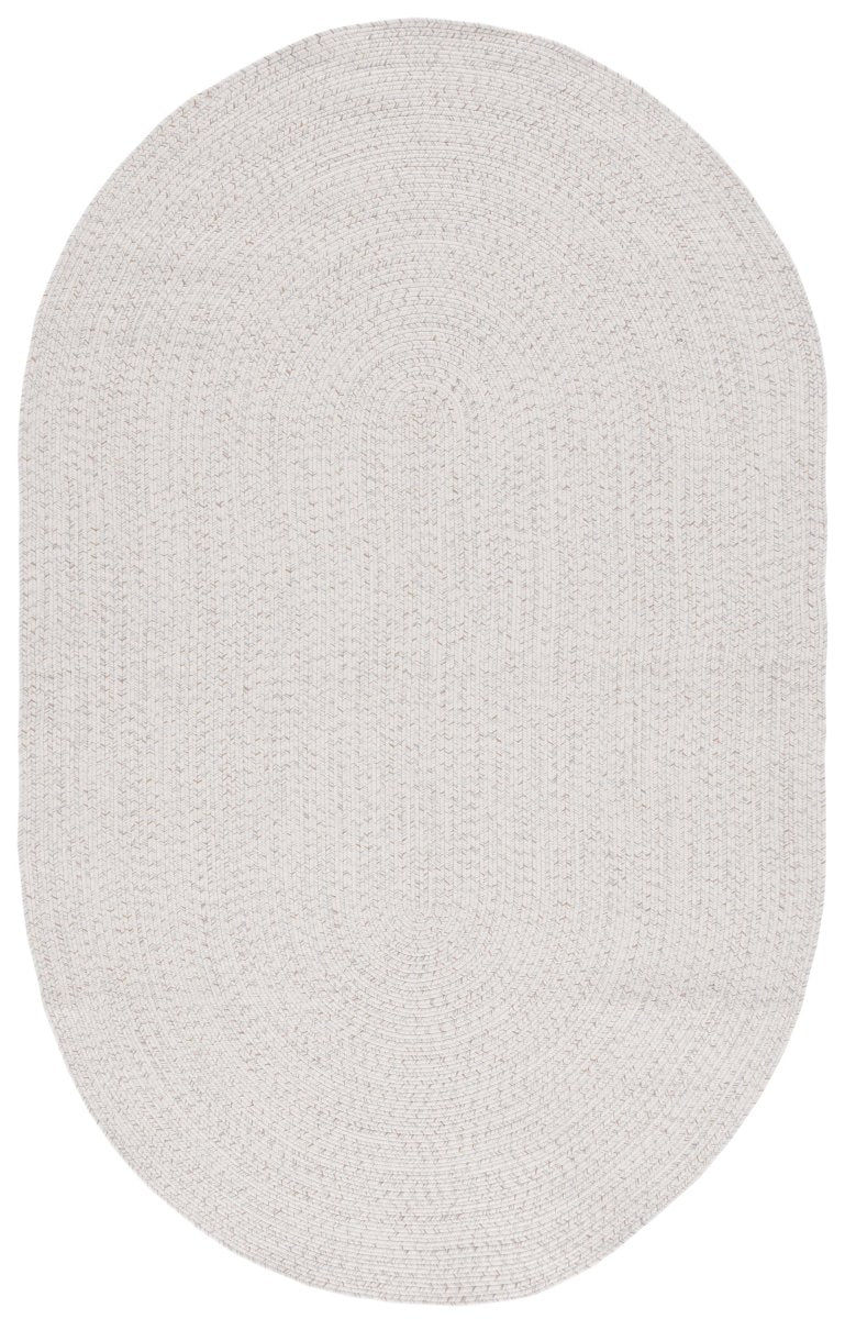 Safavieh Braided Bra201A Ivory/Light Grey Rug.