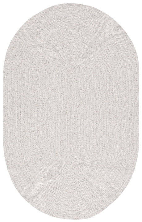 Safavieh Braided Bra201A Ivory/Light Grey Rug.
