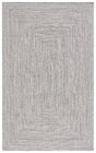 Safavieh Braided Bra201F Grey/Ivory Rug.