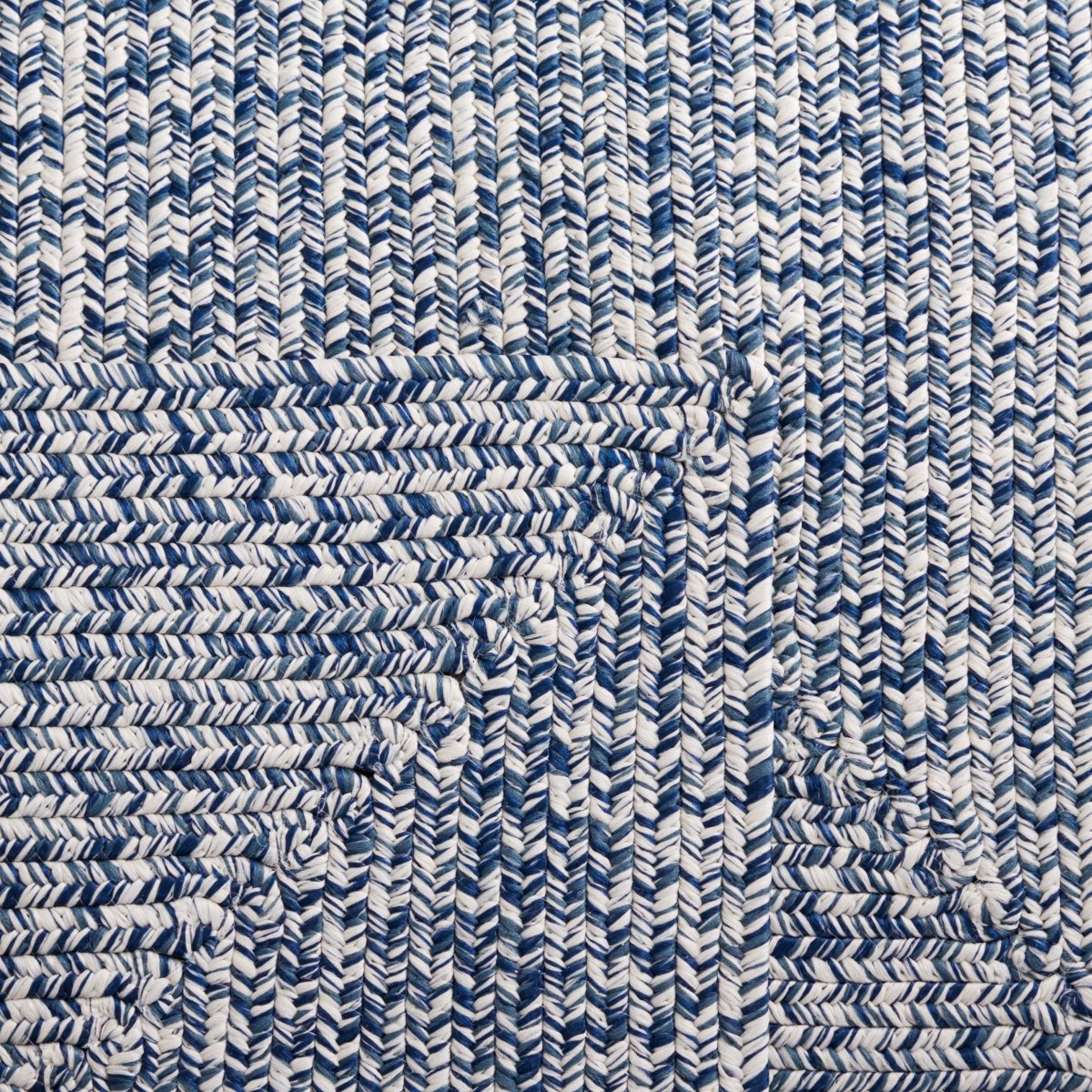 Safavieh Braided Bra201N Dark Blue/Ivory Rug.