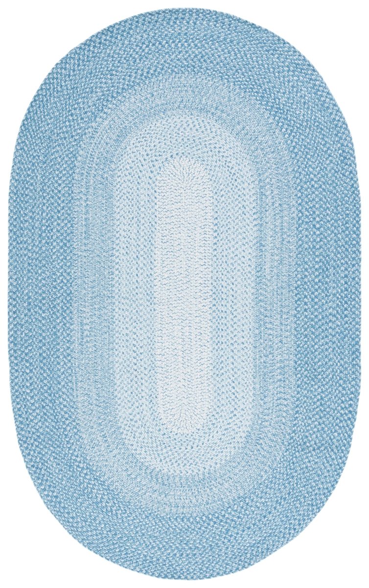 Safavieh Braided Bra220J Aqua Rug.
