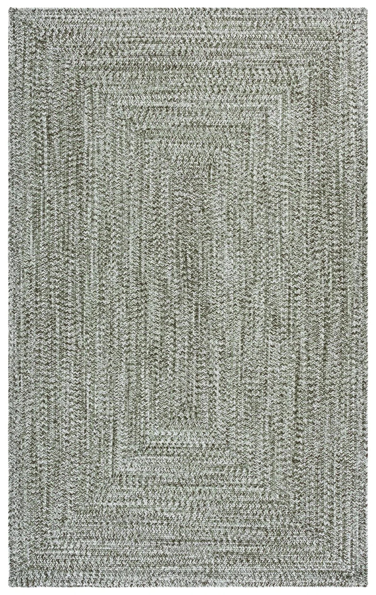 Safavieh Braided 4'-0" x 6'-0" Rug in Green