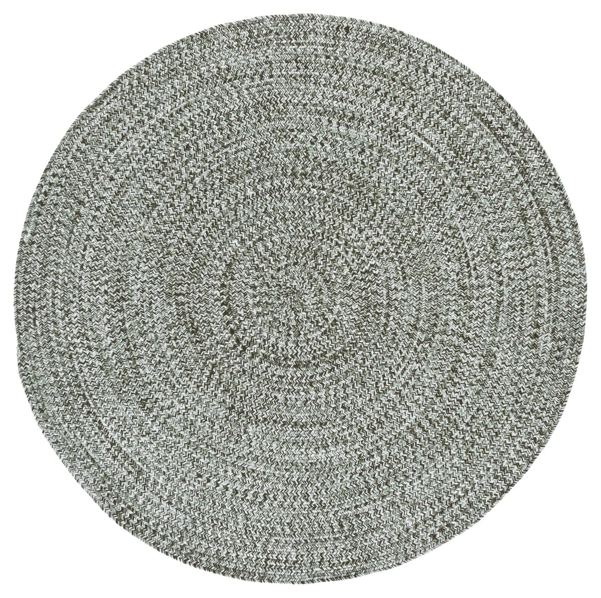 Safavieh Braided 5'-0" x 5'-0" Rug in Green
