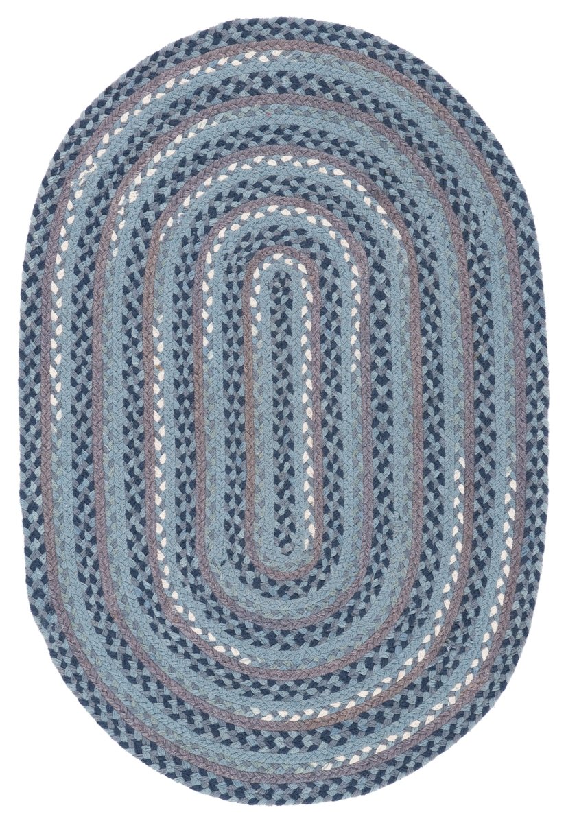 Safavieh Braided Brd257M Blue/Grey Rug.