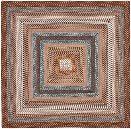 Safavieh Braided Brd313A Brown/Multi Rug.