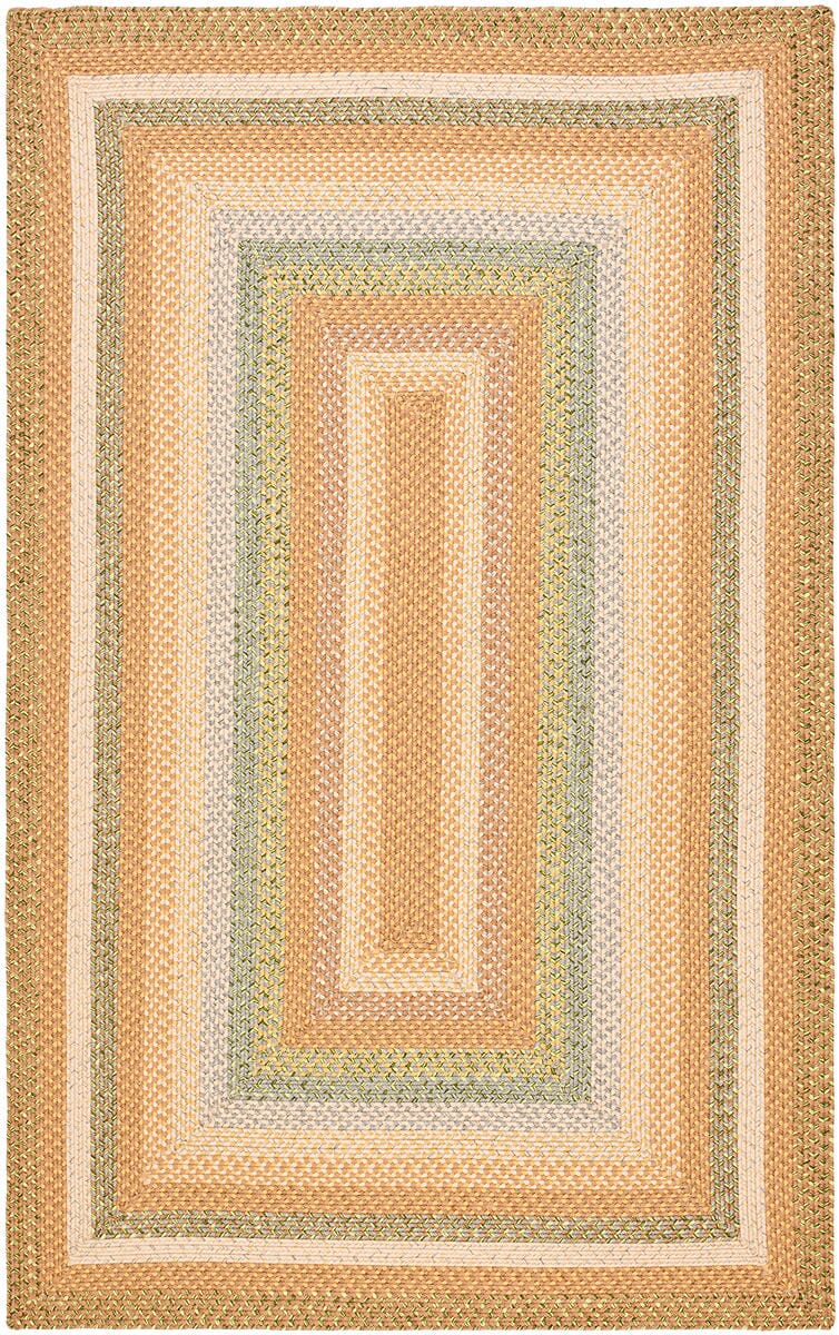Safavieh Braided Brd314A Tan / Multi Rugs.