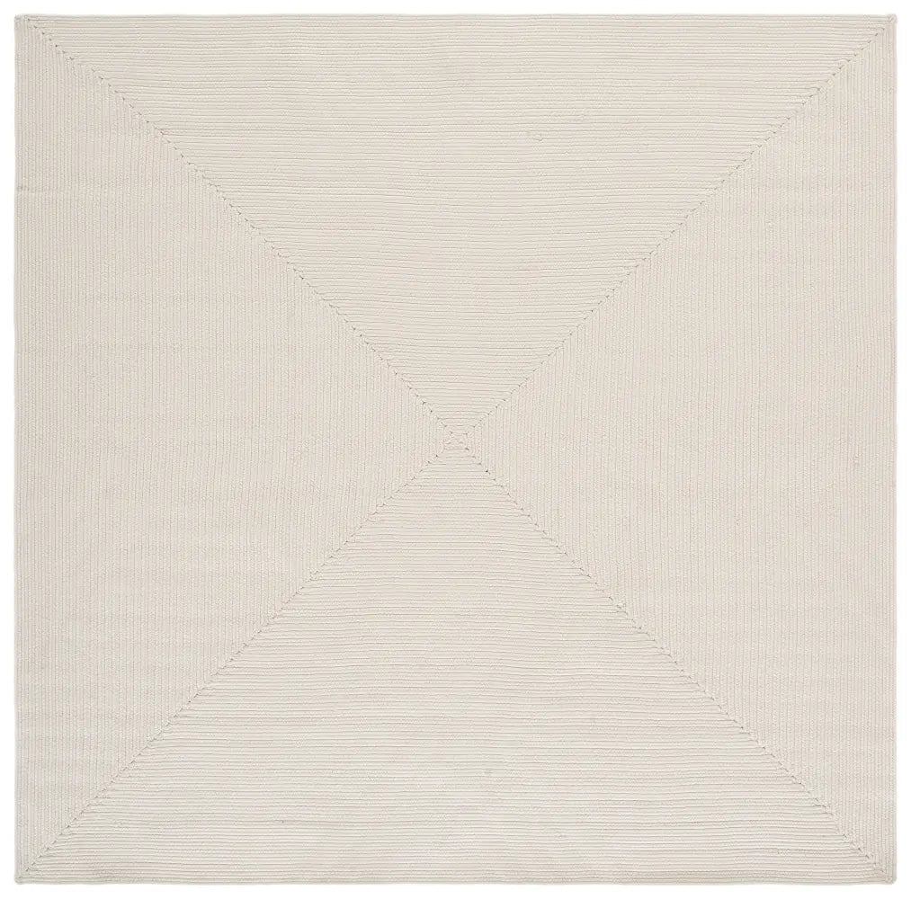 Safavieh Braided 6'-0" x 6'-0" Rug in Cream