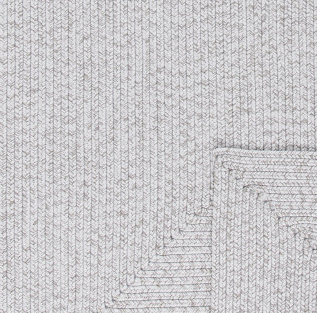 Safavieh Braided Brd315F Silver/Grey Rug.