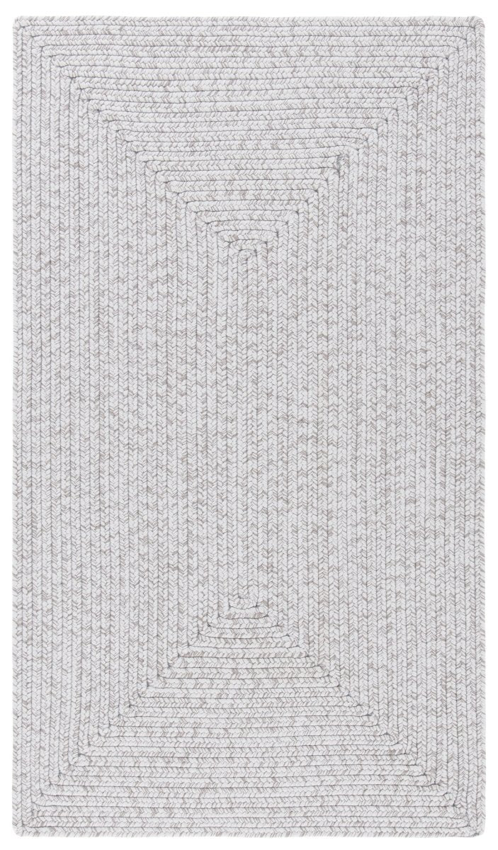Safavieh Braided Brd315F Silver/Grey Rug.