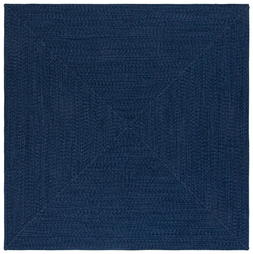 Safavieh Braided 6'-0" x 6'-0" Rug in Navy