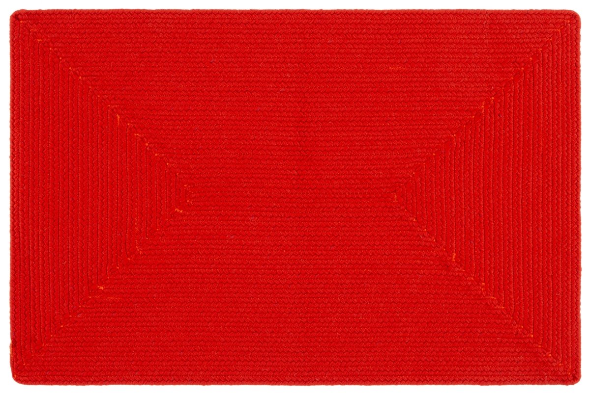 Safavieh Braided Brd315P Rust Rug.