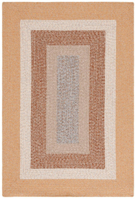 Safavieh Braided Brd318S Brown/Light Brown Rug.