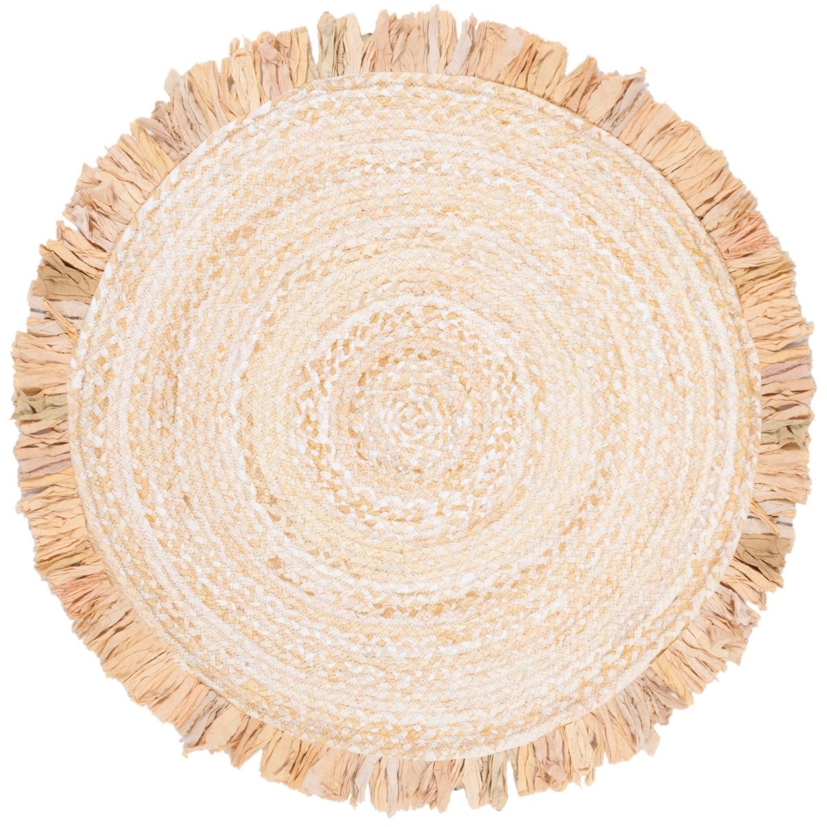 Safavieh Braided Brd451B Beige Rug.